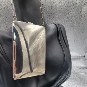Silver Clutch Bag